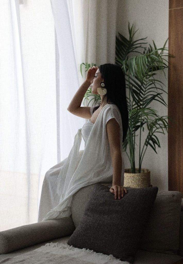 WHITE SAPRI DRESS