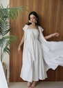 WHITE SAPRI DRESS