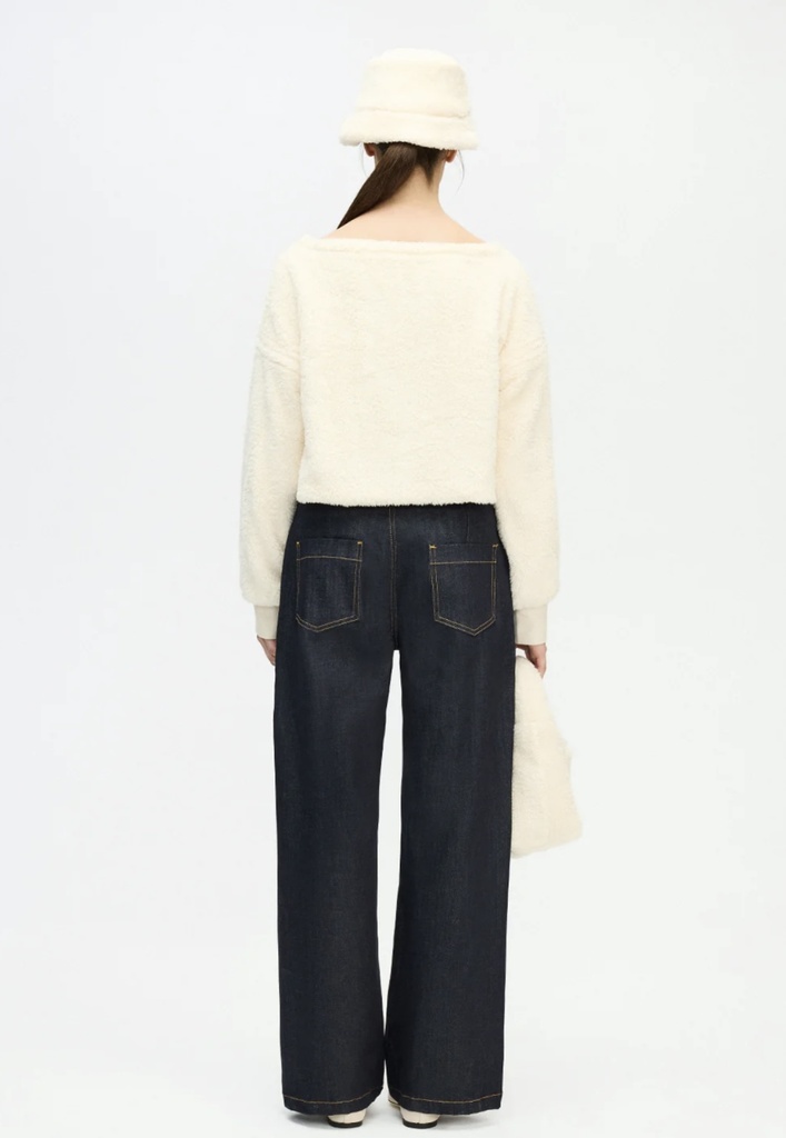 IKIKIZ- SHERPA CROP TOP