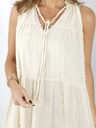 ZOE-JHANA-POMPOM MAXI DRESS
