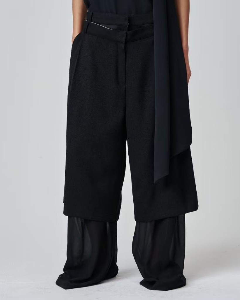 05-BLACK MYSTIC LAYER PANTS