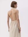 TU-NATURAL LINEN SHIRT DRESS