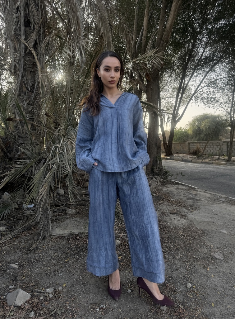 RAHA COTTON CRINKLE SET