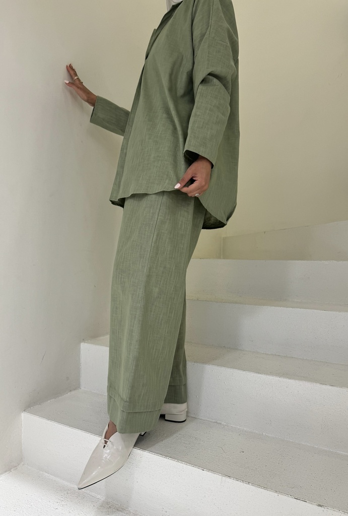 RAHA LINEN PLAIN SET