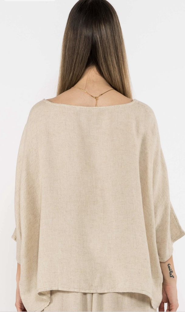 TU-LINEN BLOUSE