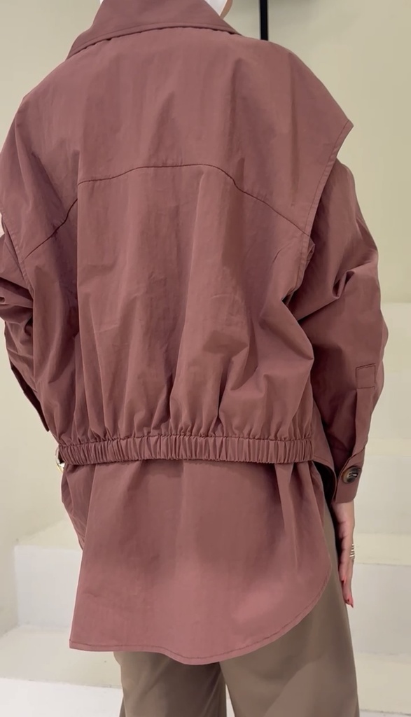 AESTHETIC TRENCH JACKET