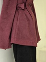 FW-32 BELTED SUEDE TOP