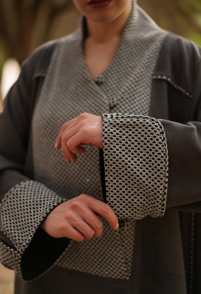 RA26-M36 SUEDE KAFTAN