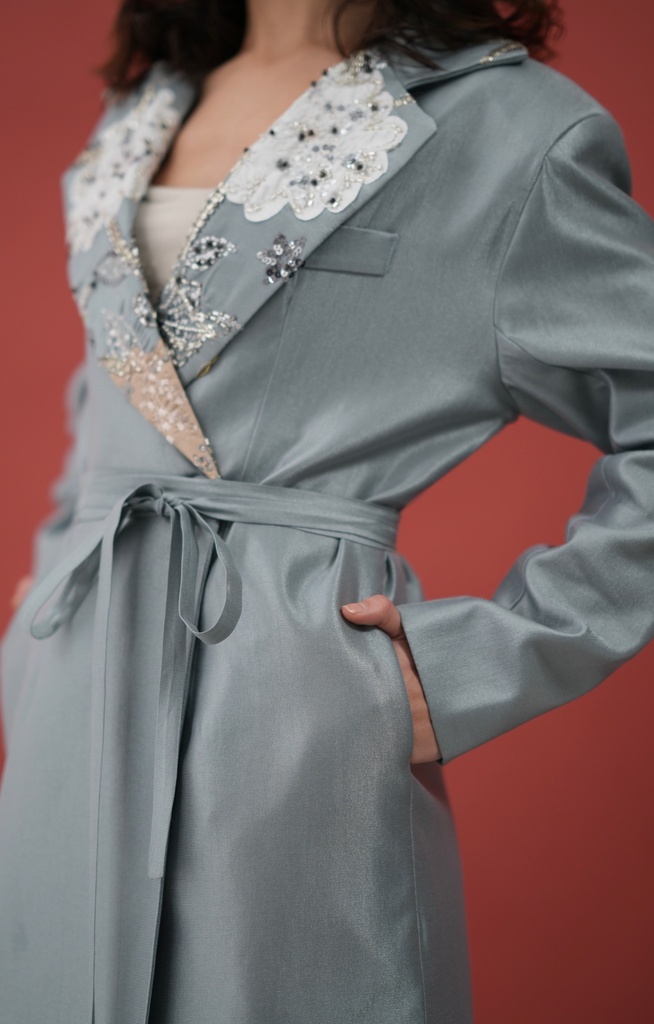 ED26-11 BELTED JACKET