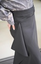 ED26-47 DRAPED SKIRT PANTS