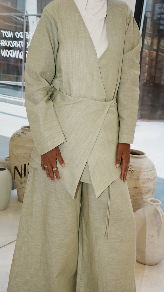 S26-D2-09 LINEN CO-ORD SET