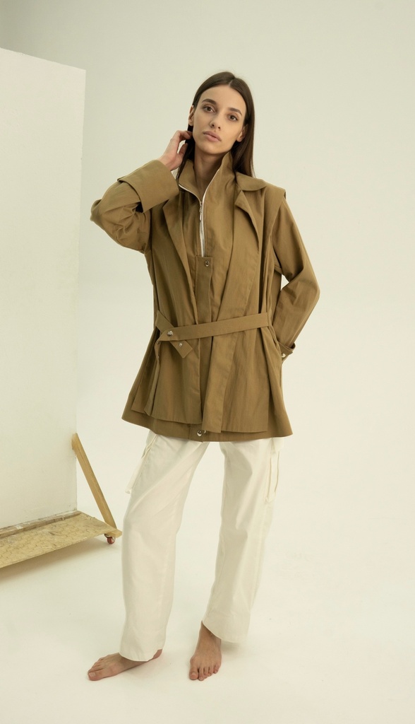 BTW26-14 Boardroom trench Jacket
