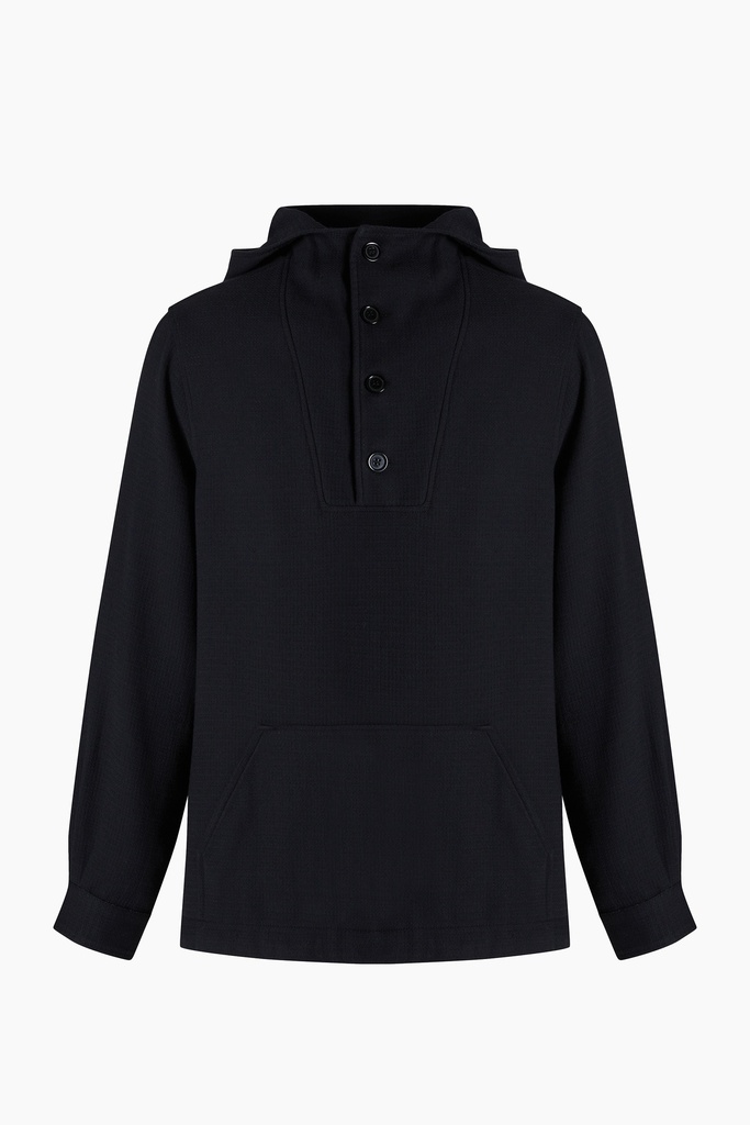 TU- COTTON BLACK SWEATSHIRT