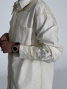 01-BUTTER MESH SHIRT