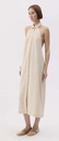 TU-NATURAL LINEN SHIRT DRESS