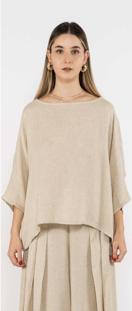TU-LINEN BLOUSE