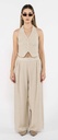 TU-LINEN NATURAL WAISTCOAT
