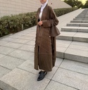 FW-25 SUEDE BISHT