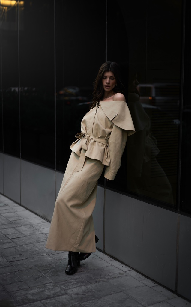 FW-39 SUEDE SKIRT SET (S)