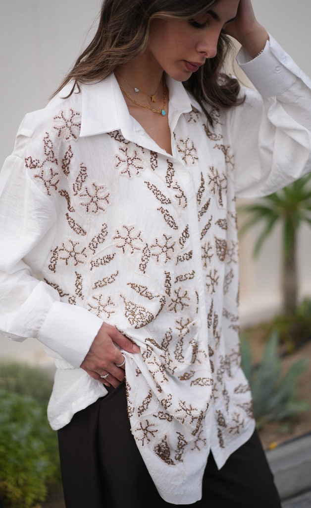 ED26-48 EMBROIDERED BLOUSE