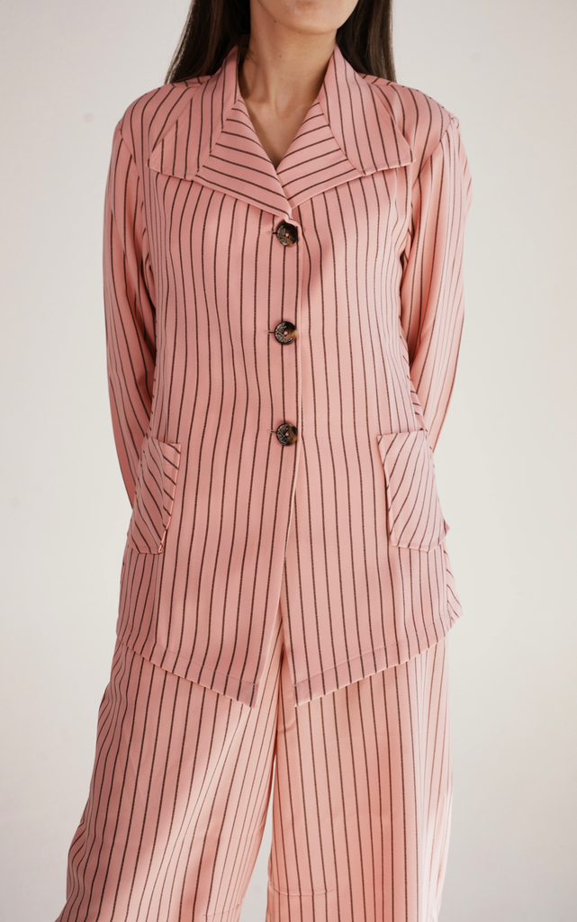 S26-09 LINED TOP (S, PINK)