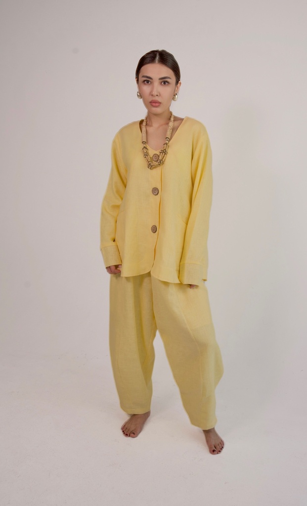 OU-S25 LINEN PANTS