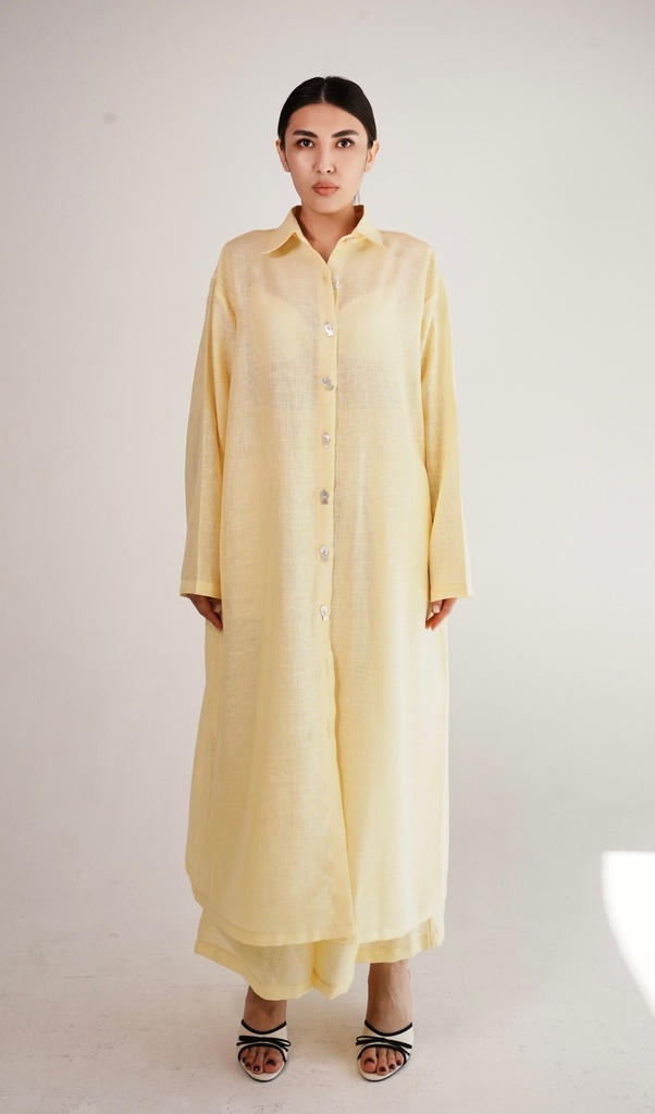 S26-D2-06 DAZZLING CARDIGAN (YELLOW)