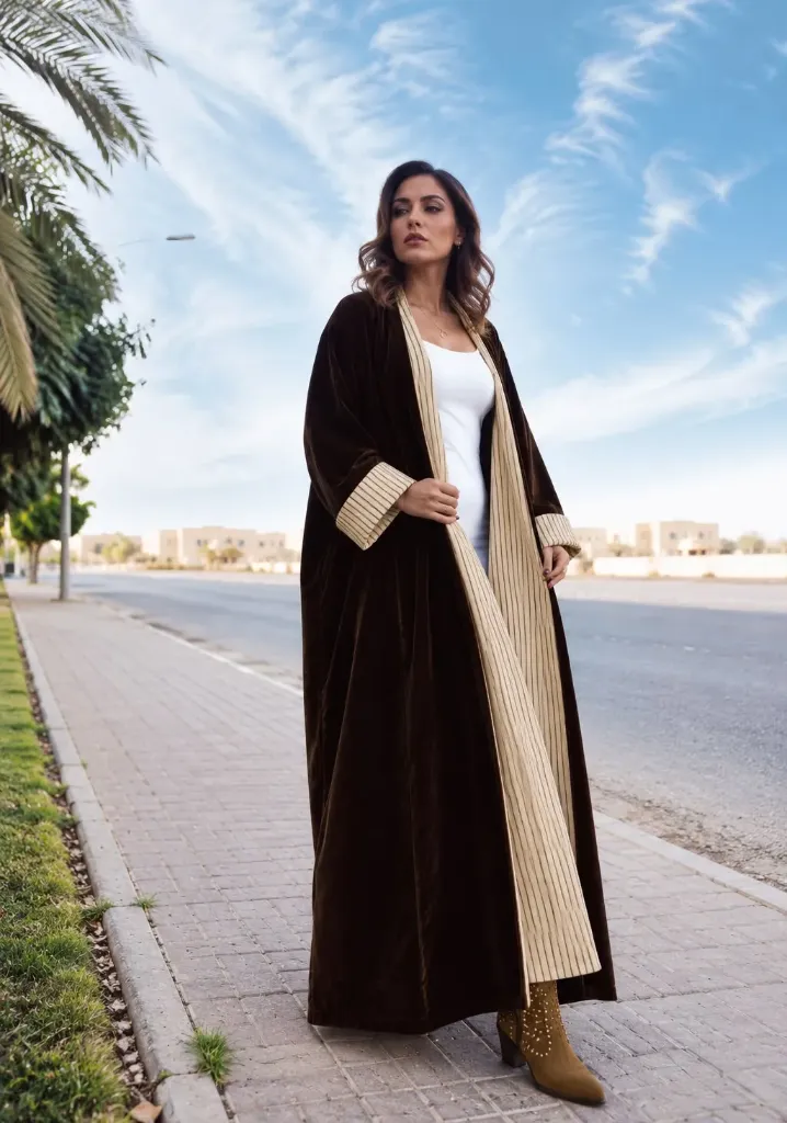 FW-41 BROWN BISHT