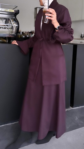 01-BELTED KIMONO