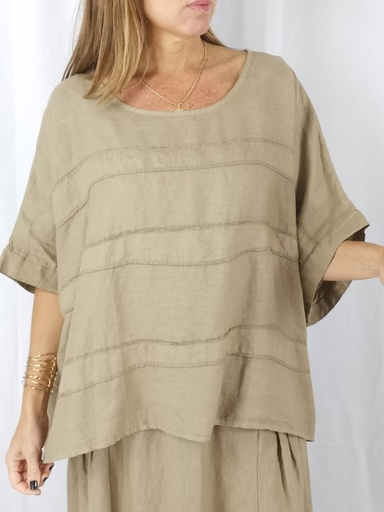 ZOE-NATURA-BLOUSE OVERSIZE