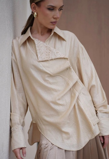 ED26-42 CRINKLE SHIRT