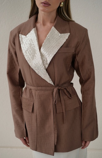 ED26-46 LAPEL BLAZER
