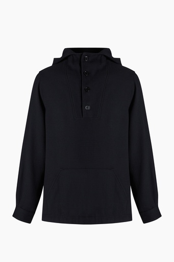 TU- COTTON BLACK SWEATSHIRT